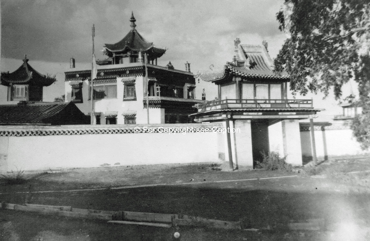 General view. 1930. Photo exhibition held in Bonn by German-Mongolia Society in 2005. Copy of the ex